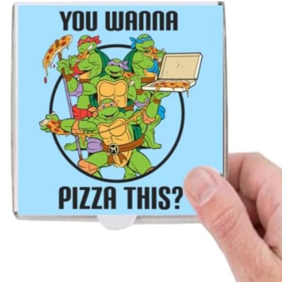 Mini Custom Birtday Party Pizza Boxes,(10 Pack) (5" Length x 5" Width x 1.5" - Picture 1 of 4